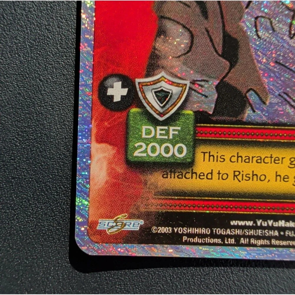 Yu-Yu Hakusho TCG Armor of Clay S138/176 Foil Score 2003 Vintage